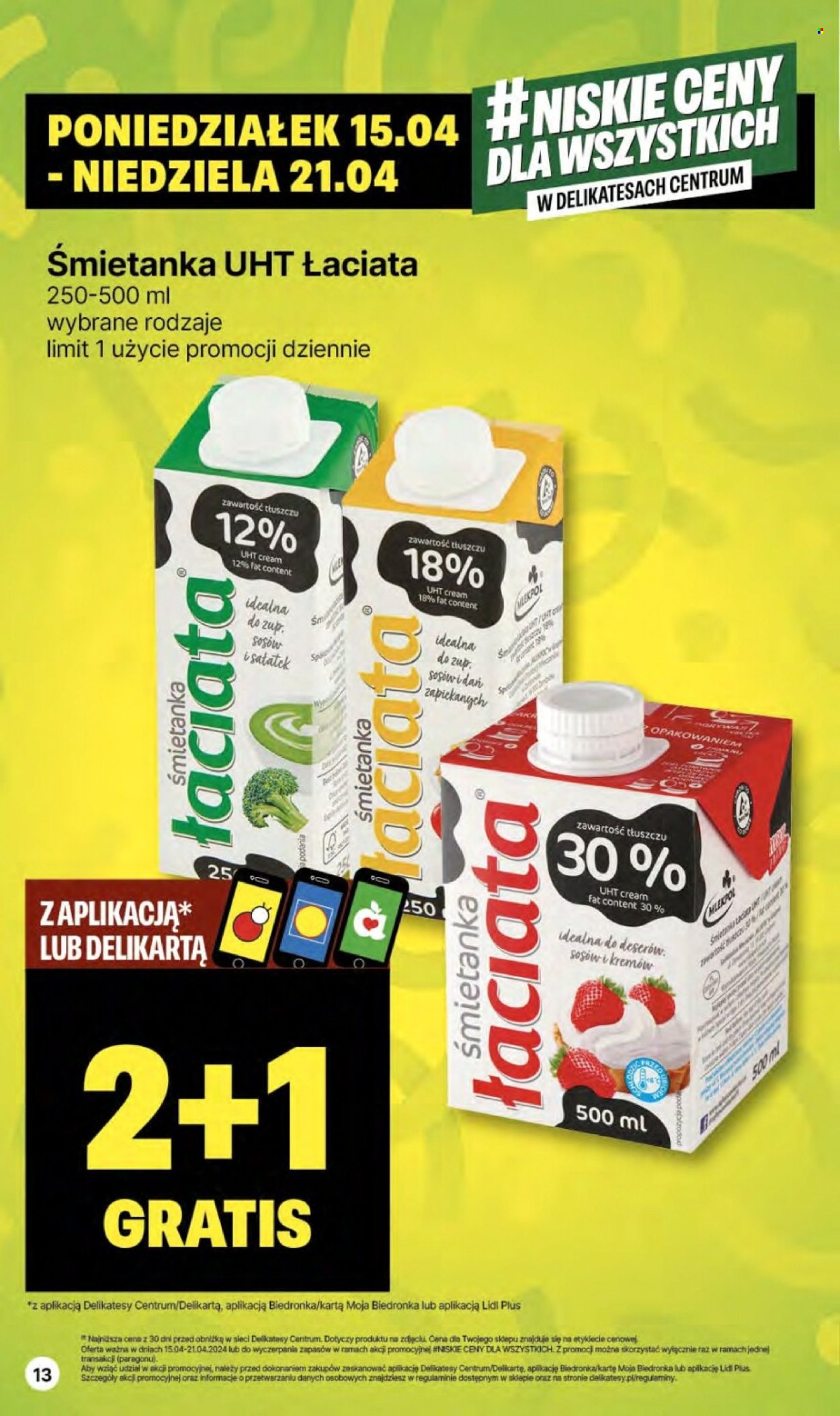 Gazetka Delikatesy Centrum - 18.04.2024 - 24.04.2024. Strona 13