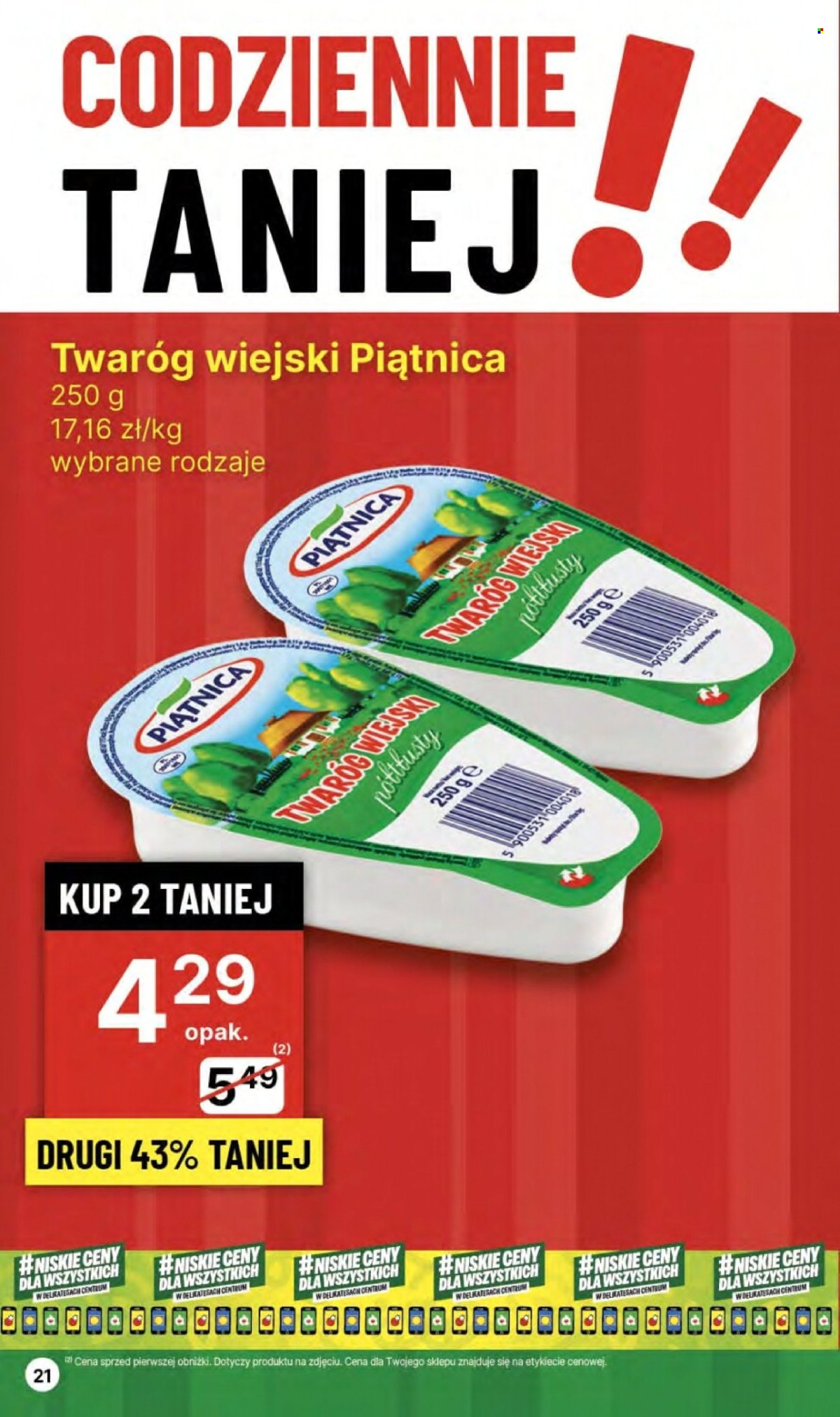 Gazetka Delikatesy Centrum - 18.04.2024 - 24.04.2024. Strona 21