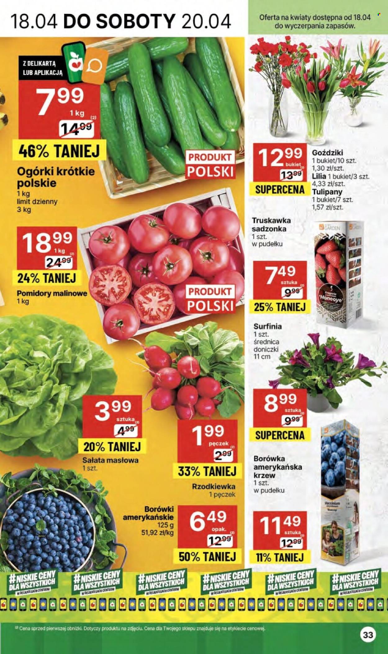 Gazetka Delikatesy Centrum - 18.04.2024 - 24.04.2024. Strona 33