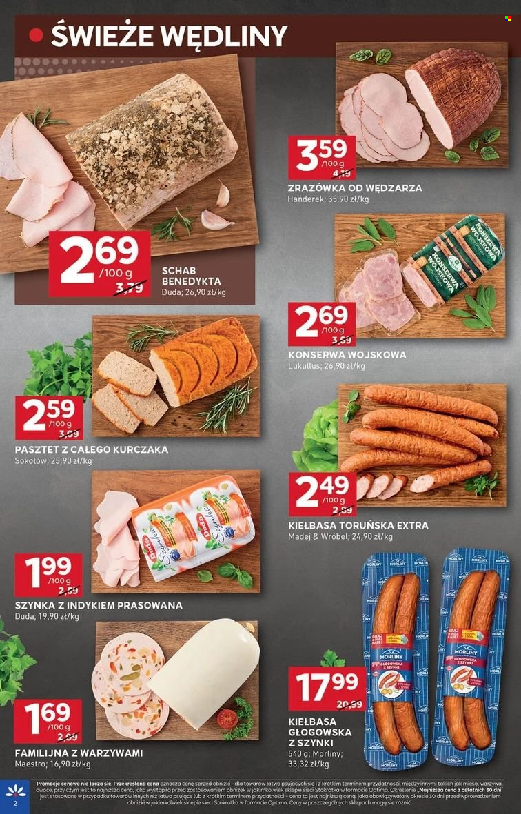 Gazetka Stokrotka Optima - 18.04.2024 - 24.04.2024. Strona 2