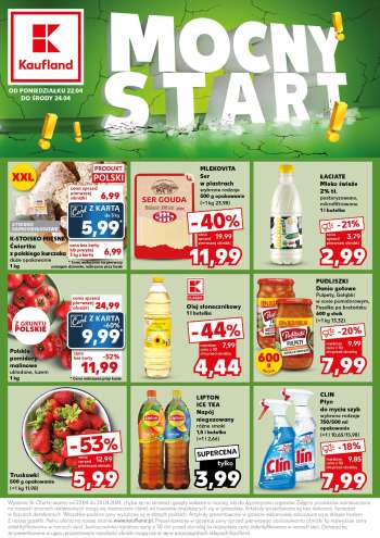 Gazetka Kaufland - 22.04.2024 - 24.04.2024.