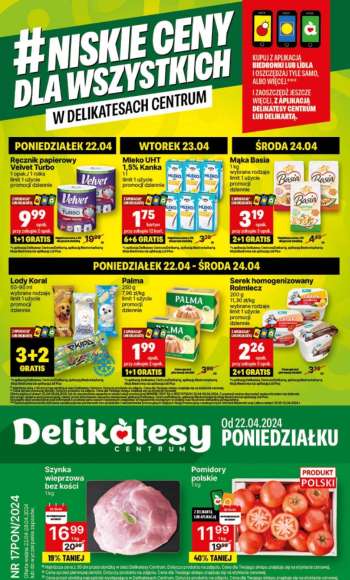 Gazetka Delikatesy Centrum - 22.04.2024 - 28.04.2024.