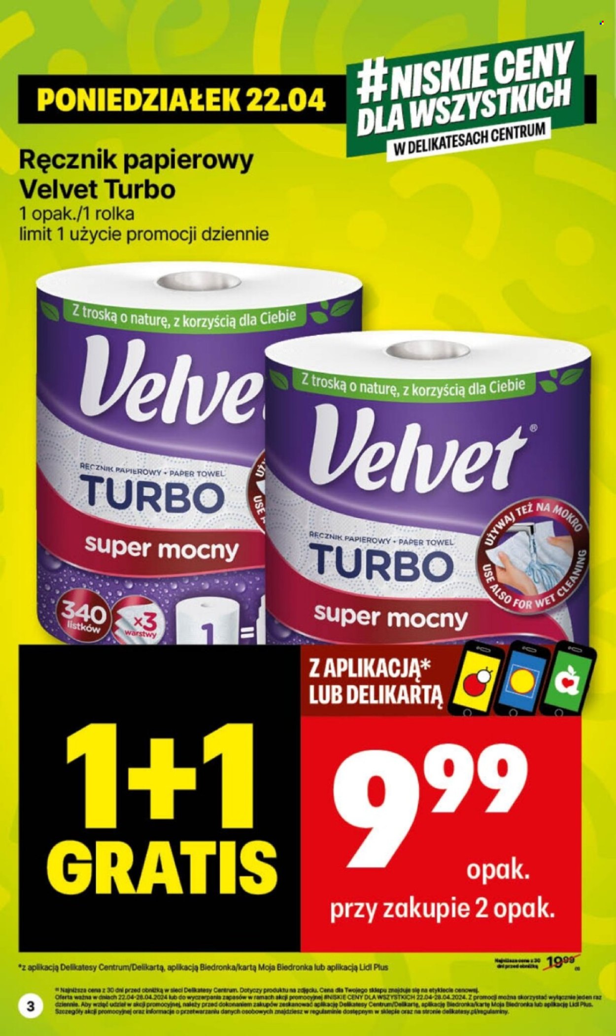 Gazetka Delikatesy Centrum - 22.04.2024 - 28.04.2024. Strona 3
