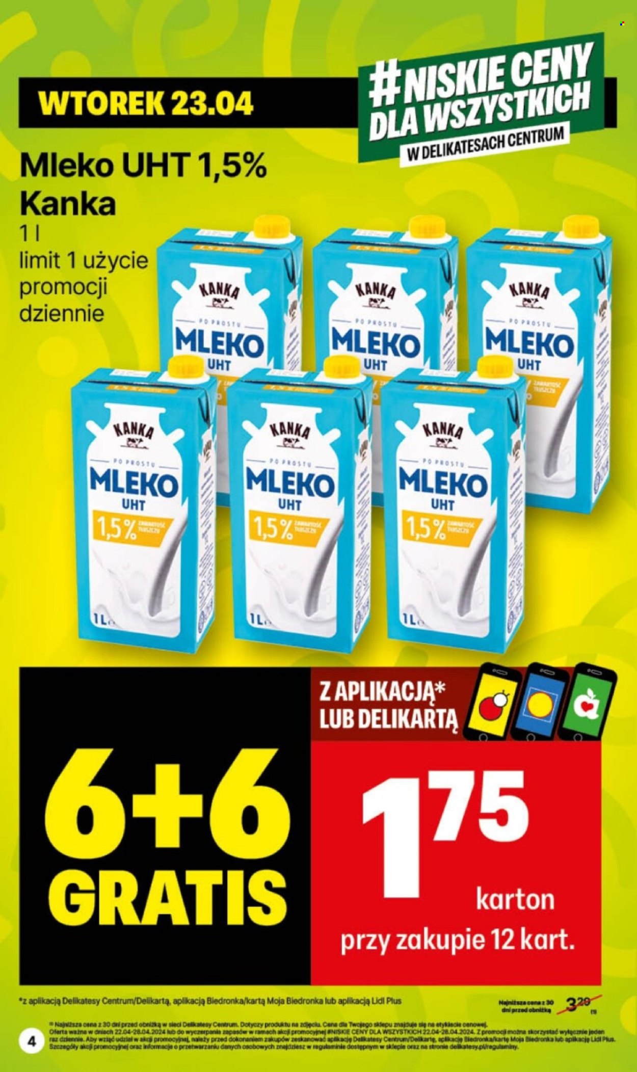 Gazetka Delikatesy Centrum - 22.04.2024 - 28.04.2024. Strona 4