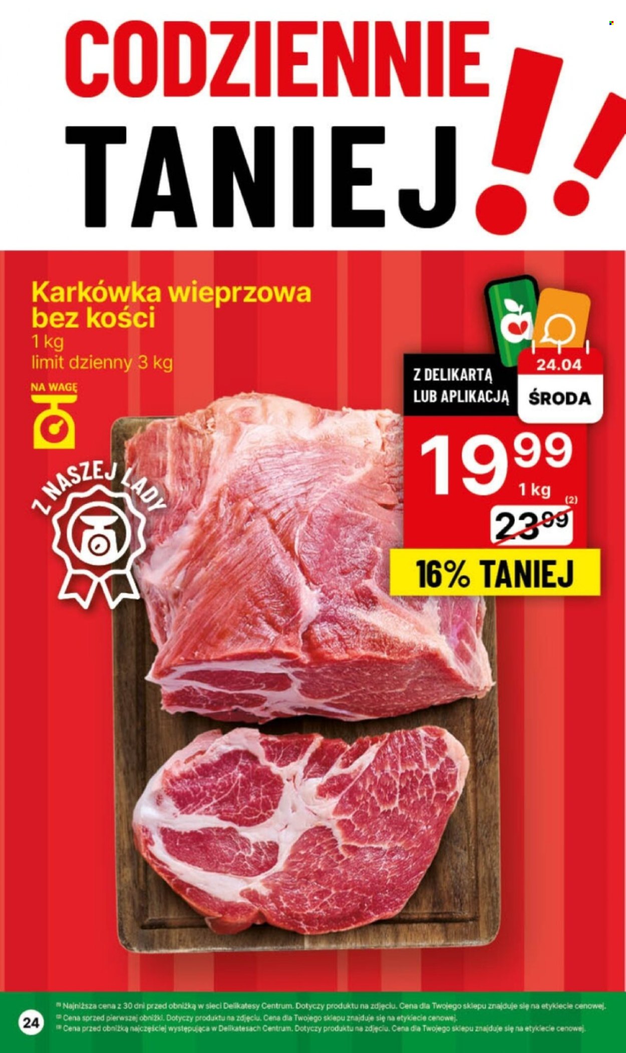 Gazetka Delikatesy Centrum - 22.04.2024 - 28.04.2024. Strona 24
