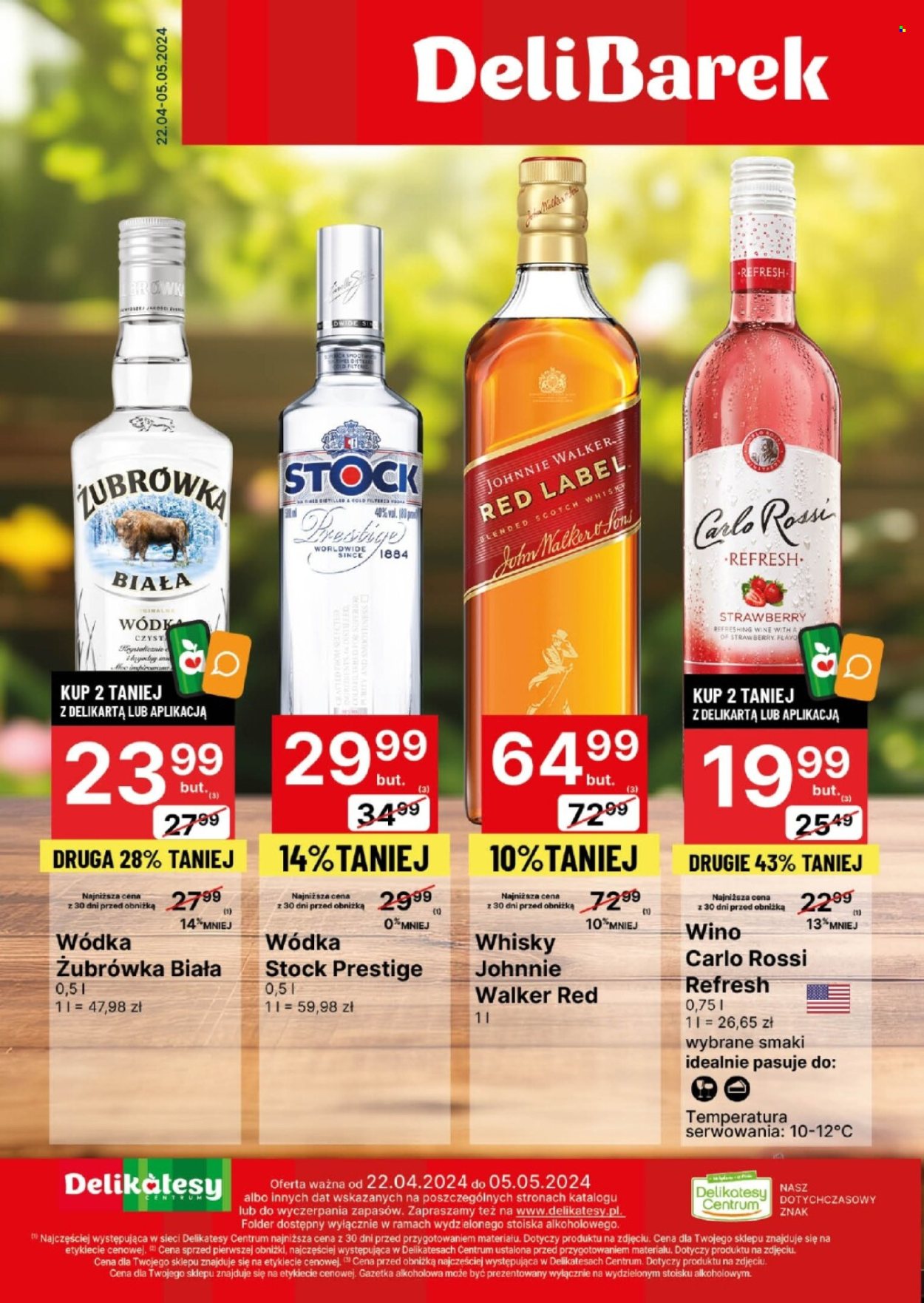 Gazetka Delikatesy Centrum - 22.04.2024 - 5.05.2024. Strona 1