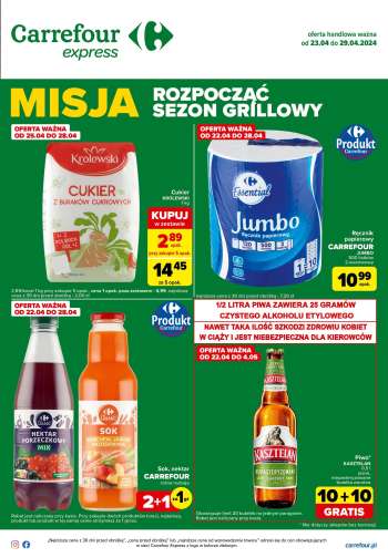 Gazetka Carrefour - 23.04.2024 - 29.04.2024.