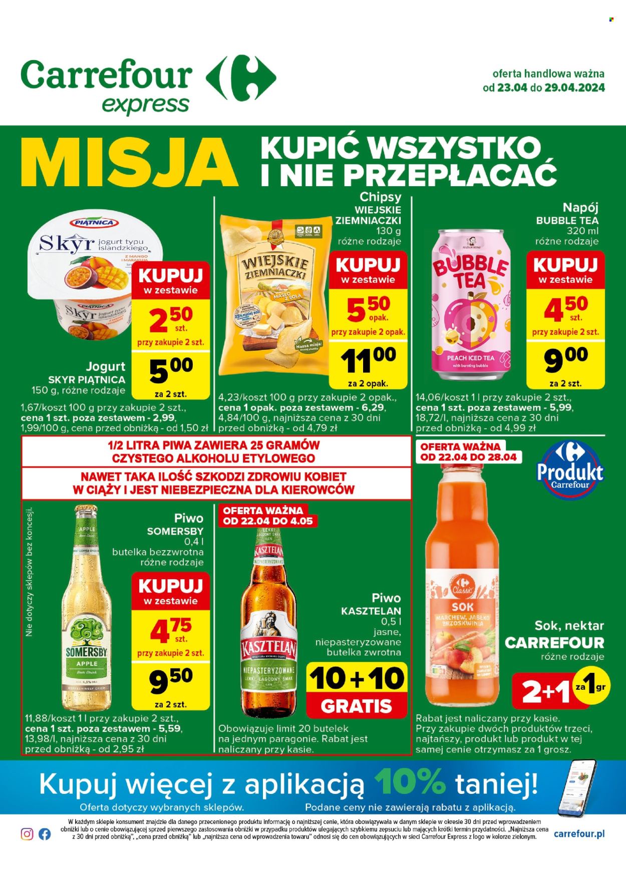 Gazetka Carrefour - 23.04.2024 - 29.04.2024. Strona 1
