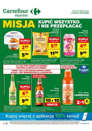 Gazetka Carrefour - 23.04.2024 - 29.04.2024.
