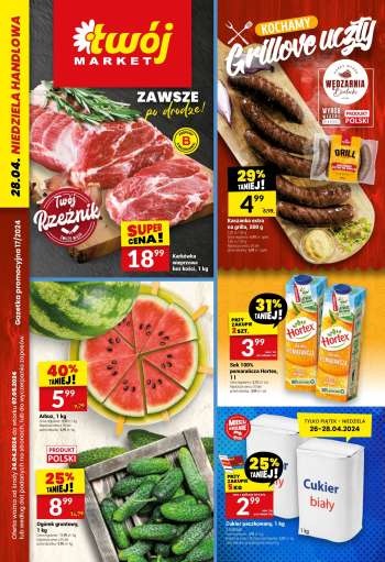 Gazetka Twój Market - 24.04.2024 - 7.05.2024.
