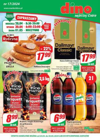 Gazetka Dino - 24.04.2024 - 30.04.2024.