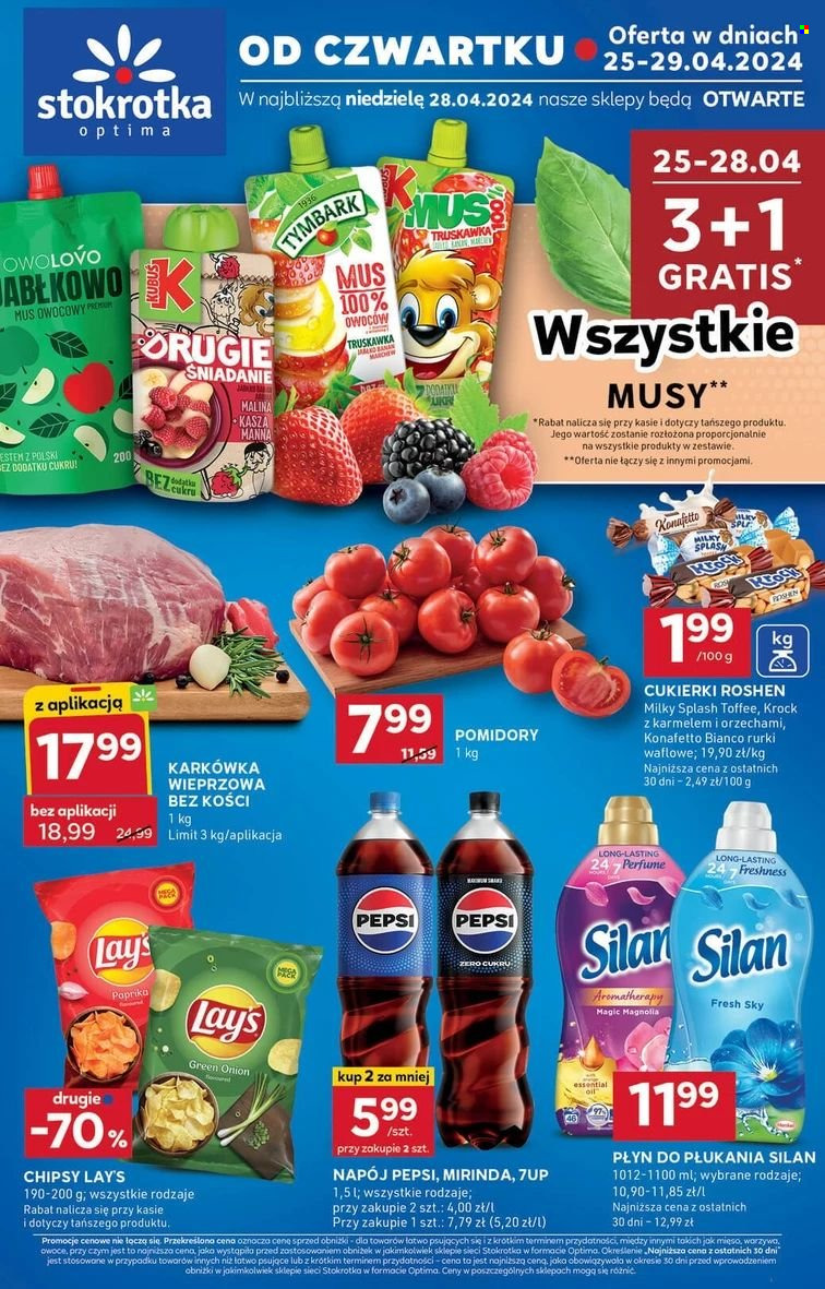 Gazetka Stokrotka Optima - 25.04.2024 - 29.04.2024. Strona 1