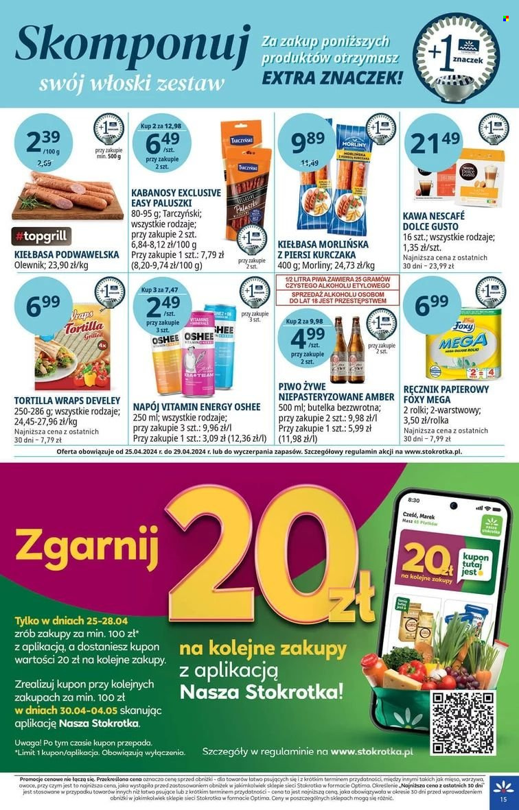 Gazetka Stokrotka Optima - 25.04.2024 - 29.04.2024. Strona 15