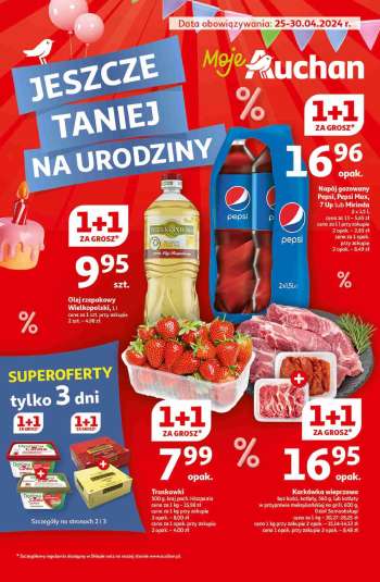 Gazetka Auchan - 25.04.2024 - 30.04.2024.