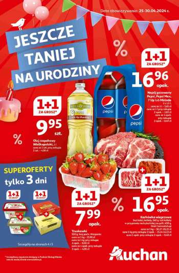 Gazetka Auchan - 25.04.2024 - 30.04.2024.