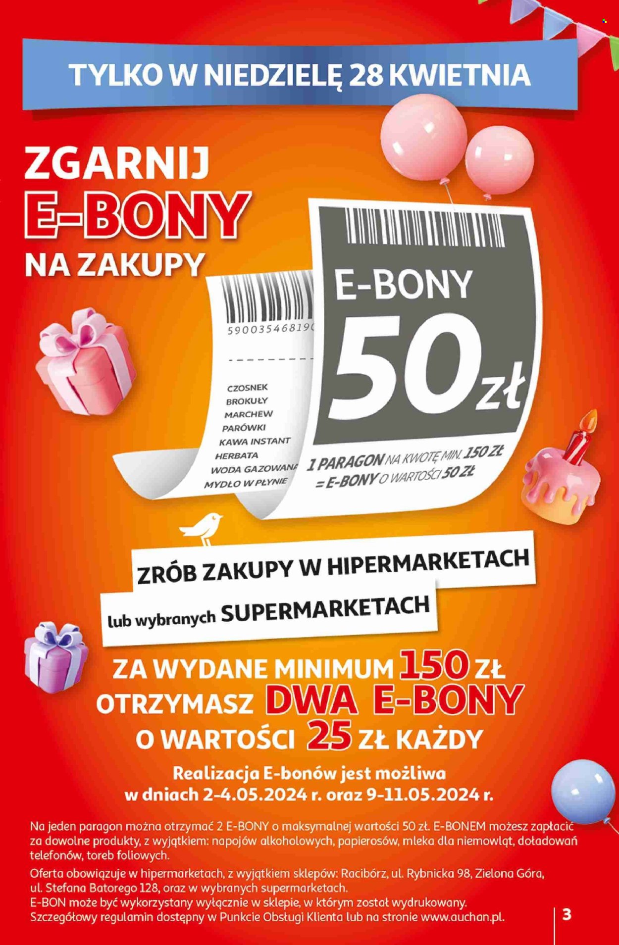 Gazetka Auchan - 25.04.2024 - 30.04.2024. Strona 3