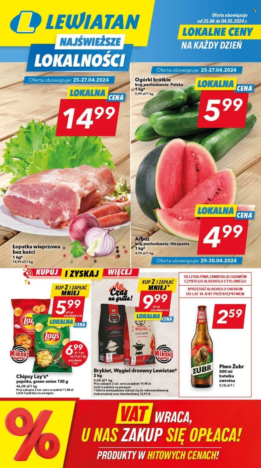 Gazetka Lewiatan - 25.04.2024 - 4.05.2024. Strona 1