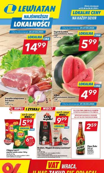 Gazetka Lewiatan - 25.04.2024 - 4.05.2024.