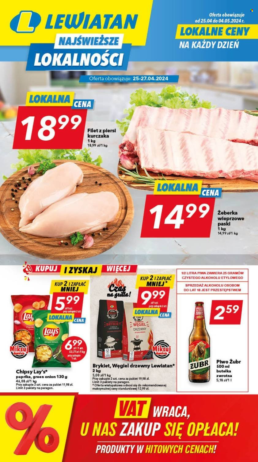 Gazetka Lewiatan - 25.04.2024 - 4.05.2024. Strona 1