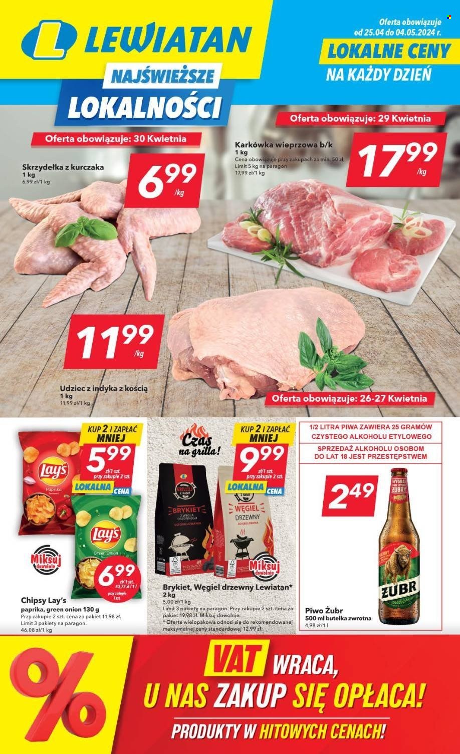 Gazetka Lewiatan - 25.04.2024 - 4.05.2024. Strona 1
