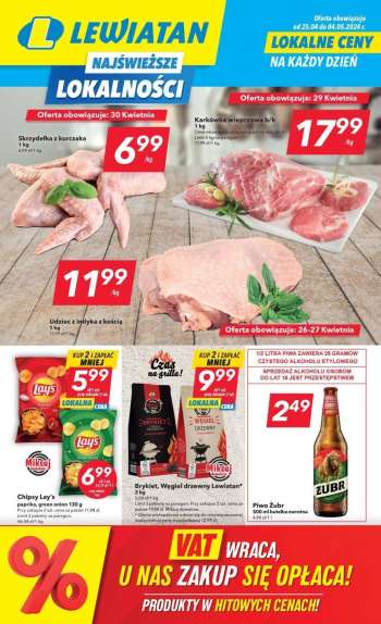 Gazetka Lewiatan - 25.04.2024 - 4.05.2024.