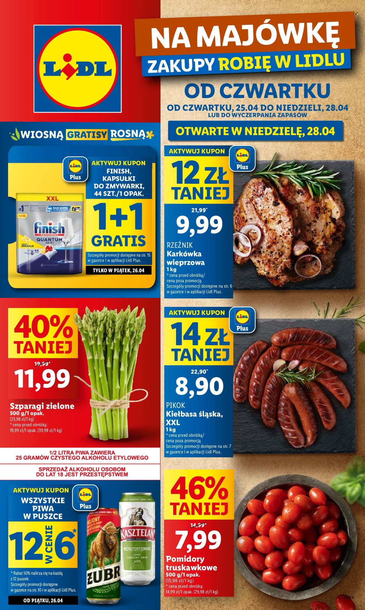 Gazetka Lidl - 25.04.2024 - 28.04.2024. Strona 1