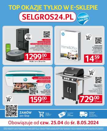 Gazetka Selgros - 25.04.2024 - 8.05.2024.