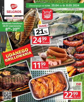 Gazetka Selgros - 25.04.2024 - 8.05.2024.