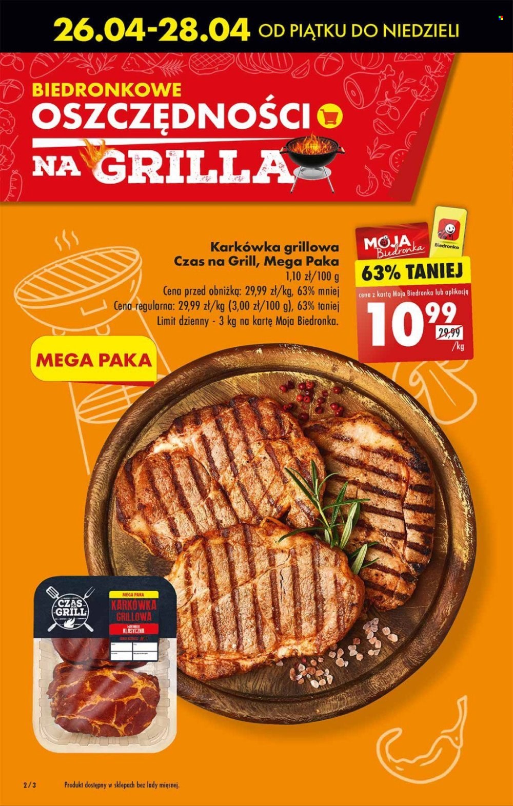 Gazetka Biedronka - 26.04.2024 - 28.04.2024. Strona 2