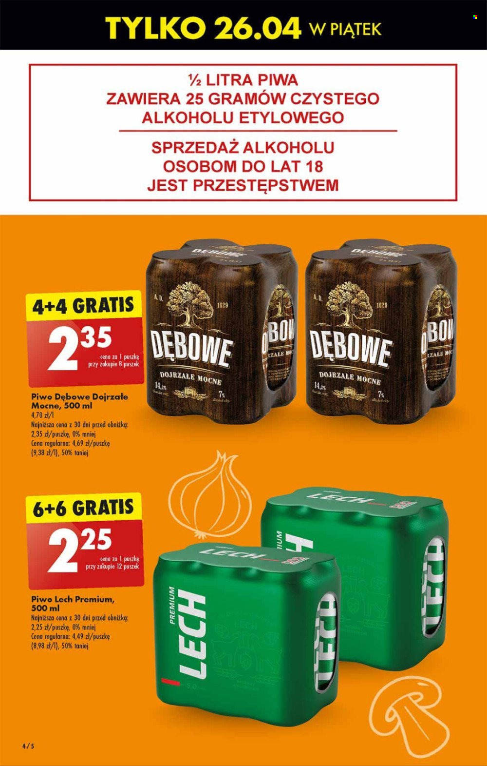 Gazetka Biedronka - 26.04.2024 - 28.04.2024. Strona 4