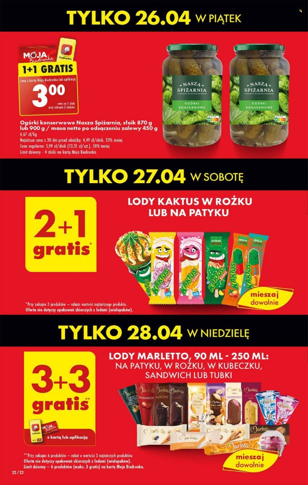 Gazetka Biedronka - 26.04.2024 - 28.04.2024. Strona 22