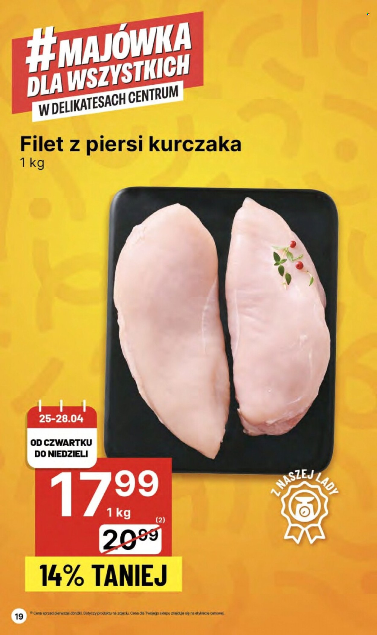 Gazetka Delikatesy Centrum - 25.04.2024 - 1.05.2024. Strona 19