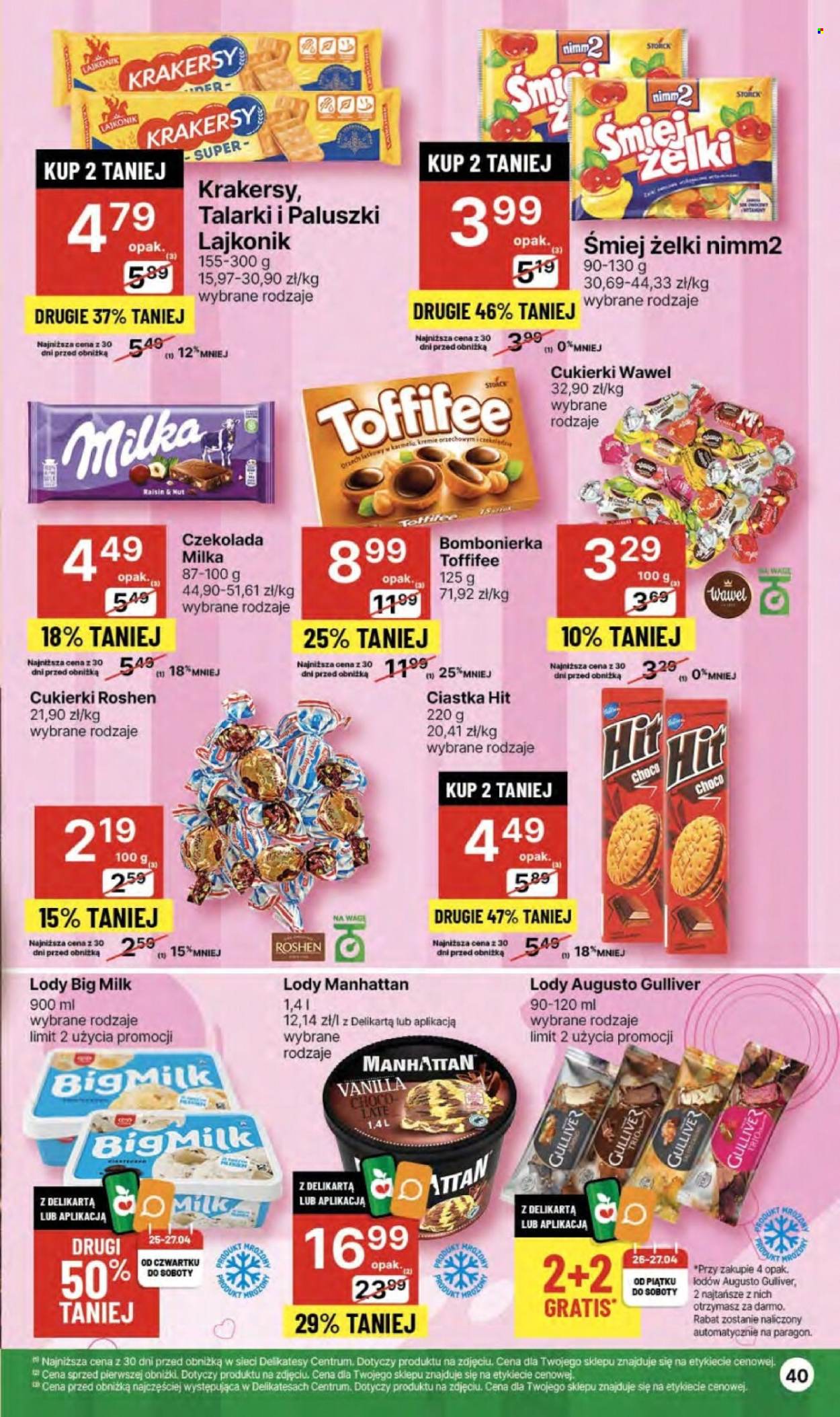 Gazetka Delikatesy Centrum - 25.04.2024 - 1.05.2024. Strona 40