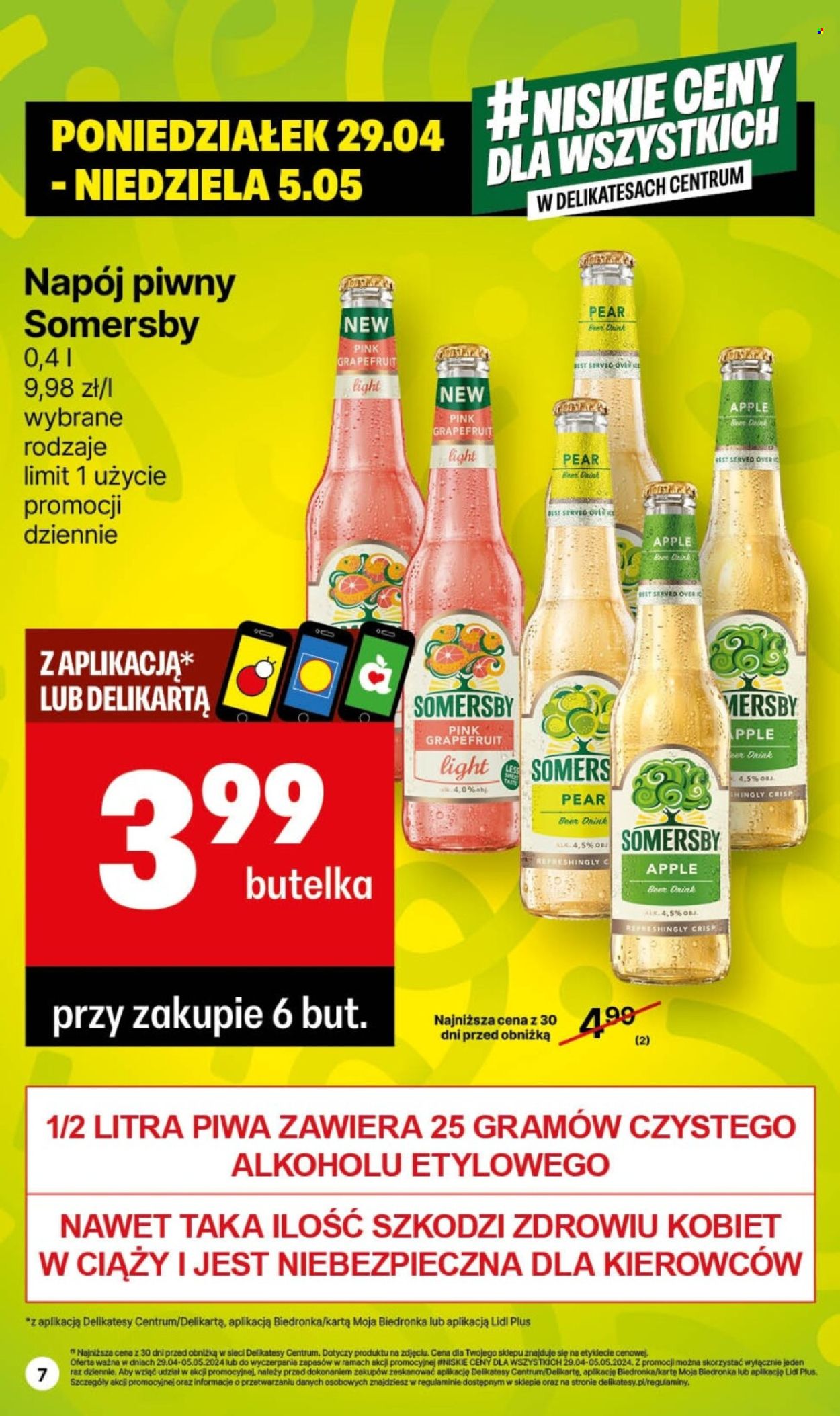 Gazetka Delikatesy Centrum - 29.04.2024 - 5.05.2024. Strona 7