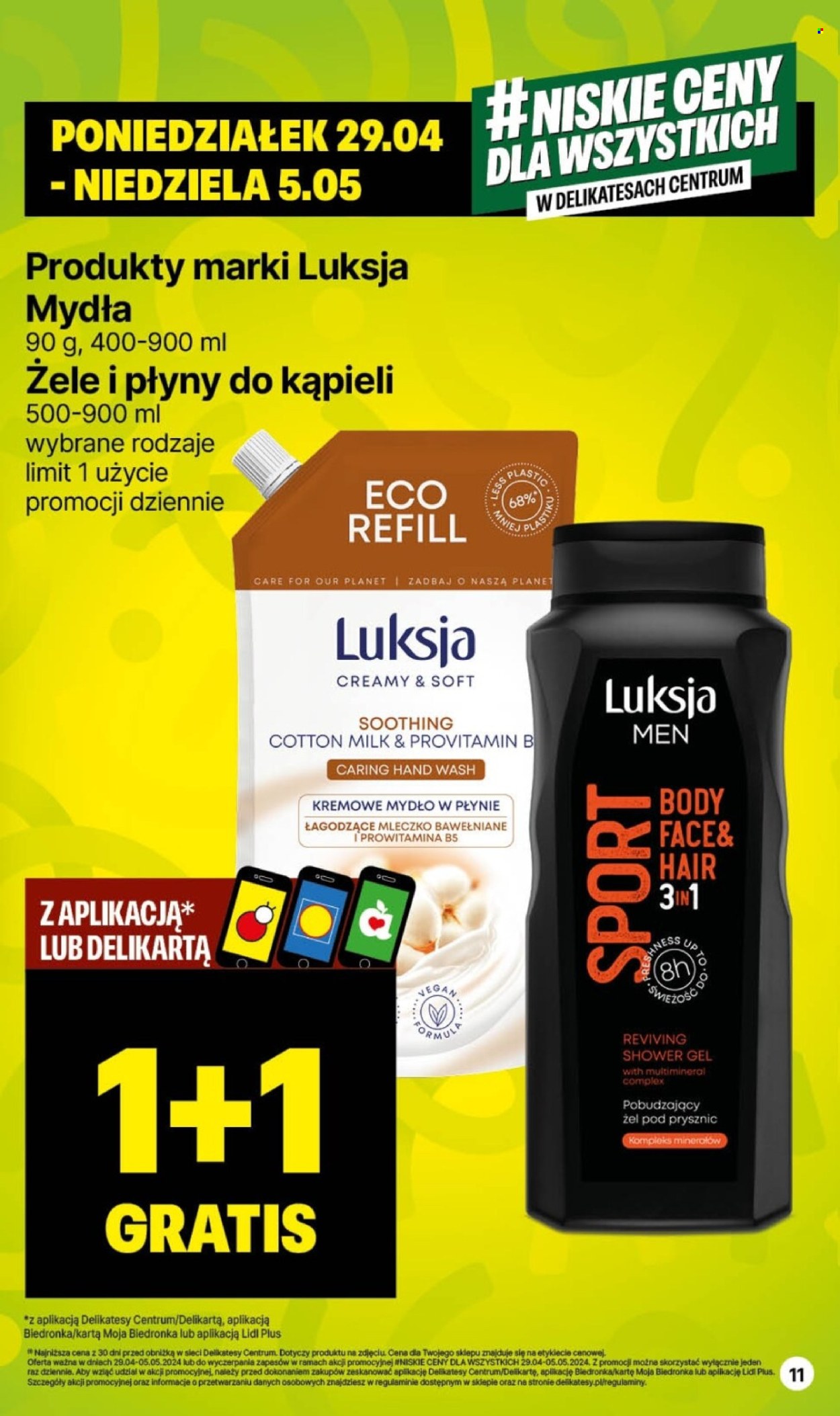 Gazetka Delikatesy Centrum - 29.04.2024 - 5.05.2024. Strona 11