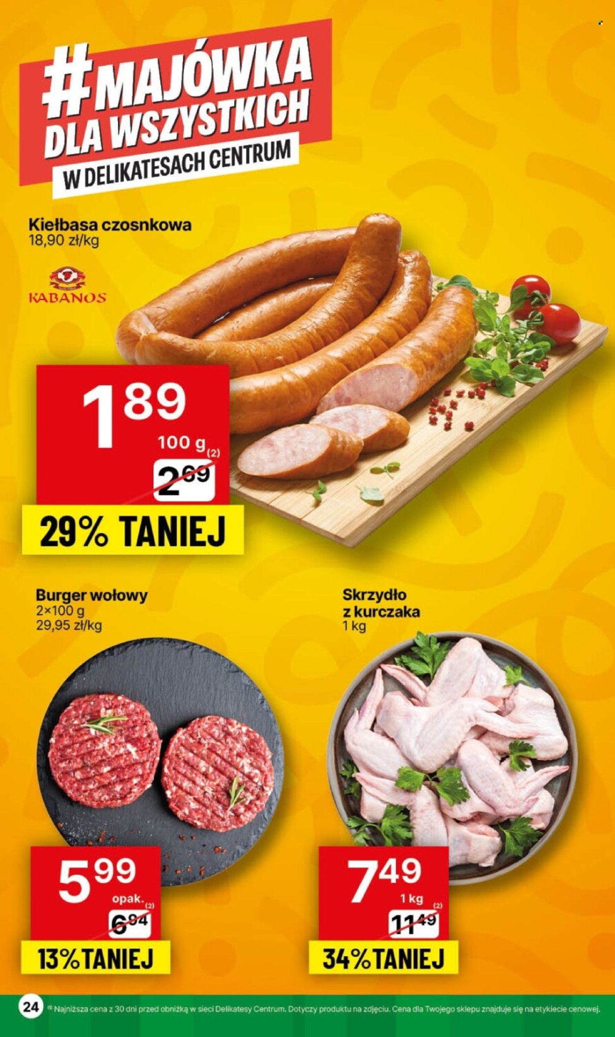 Gazetka Delikatesy Centrum - 29.04.2024 - 5.05.2024. Strona 24