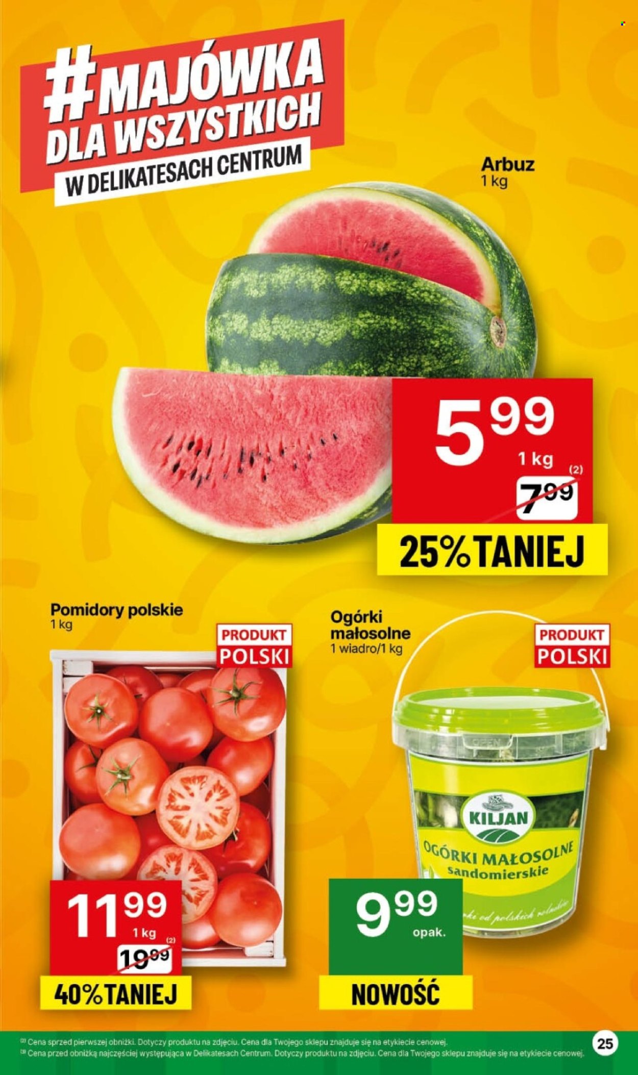 Gazetka Delikatesy Centrum - 29.04.2024 - 5.05.2024. Strona 25