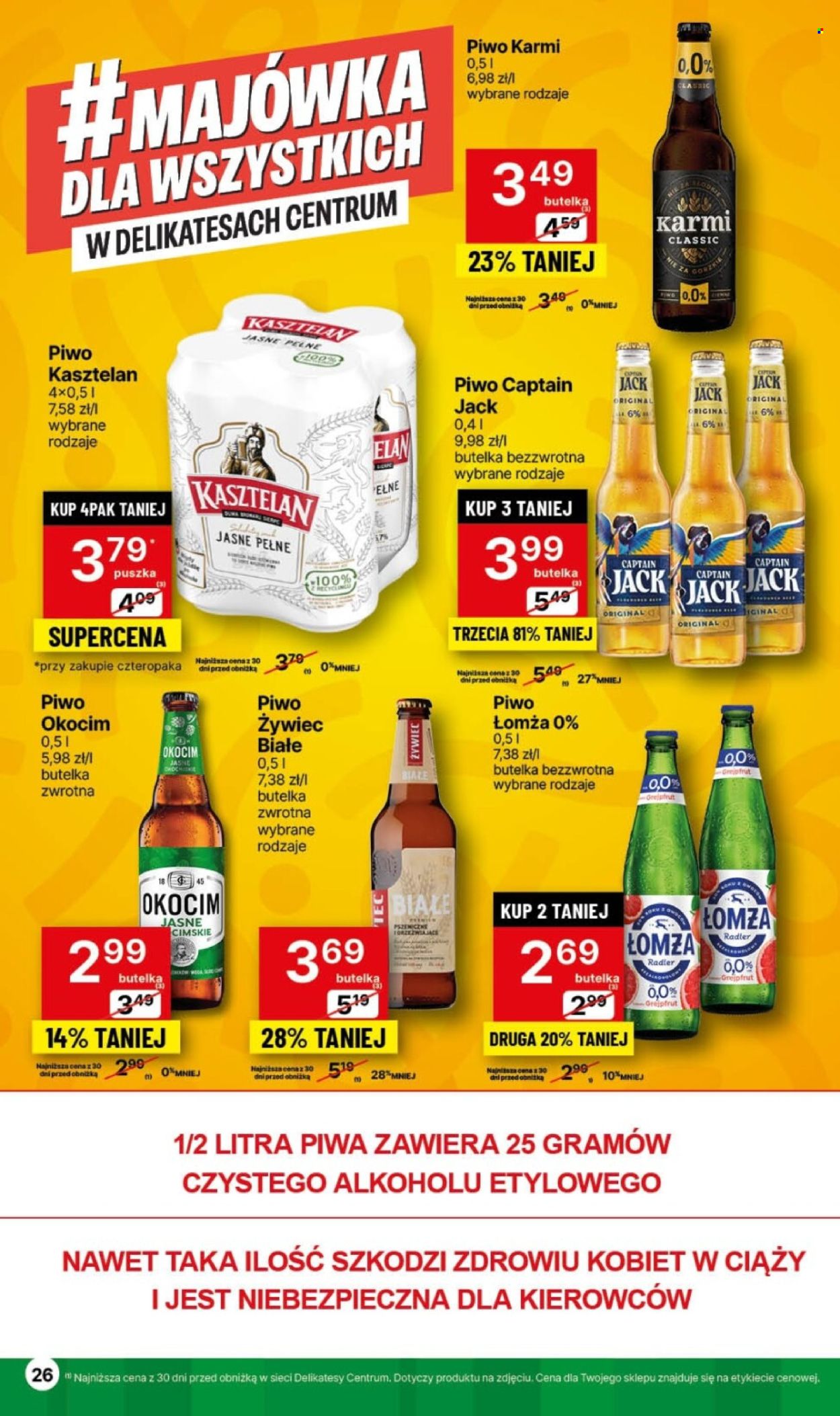 Gazetka Delikatesy Centrum - 29.04.2024 - 5.05.2024. Strona 26