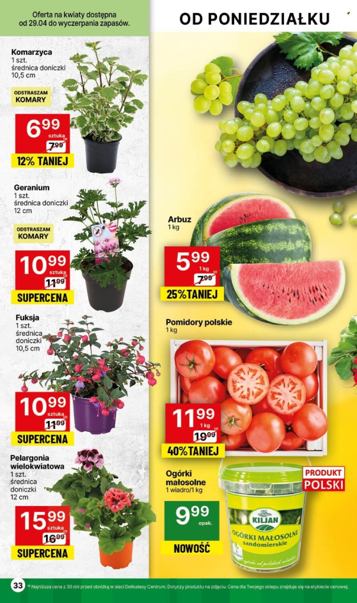 Gazetka Delikatesy Centrum - 29.04.2024 - 5.05.2024. Strona 33