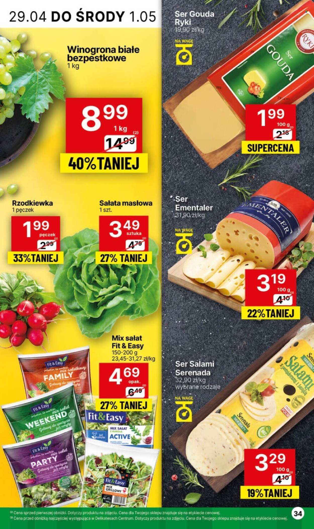 Gazetka Delikatesy Centrum - 29.04.2024 - 5.05.2024. Strona 34