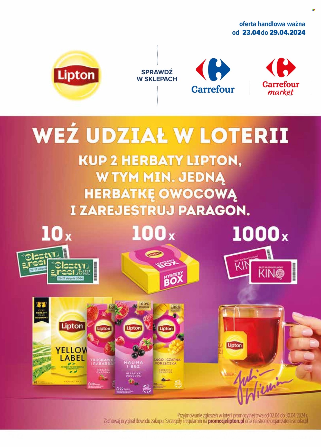 Gazetka Carrefour - 23.04.2024 - 29.04.2024. Strona 1