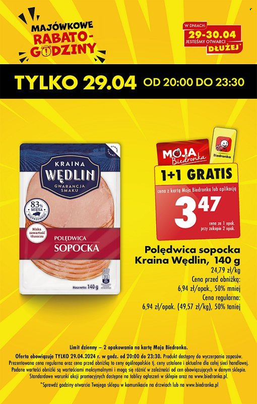 Gazetka Biedronka - 29.04.2024 - 4.05.2024. Strona 2