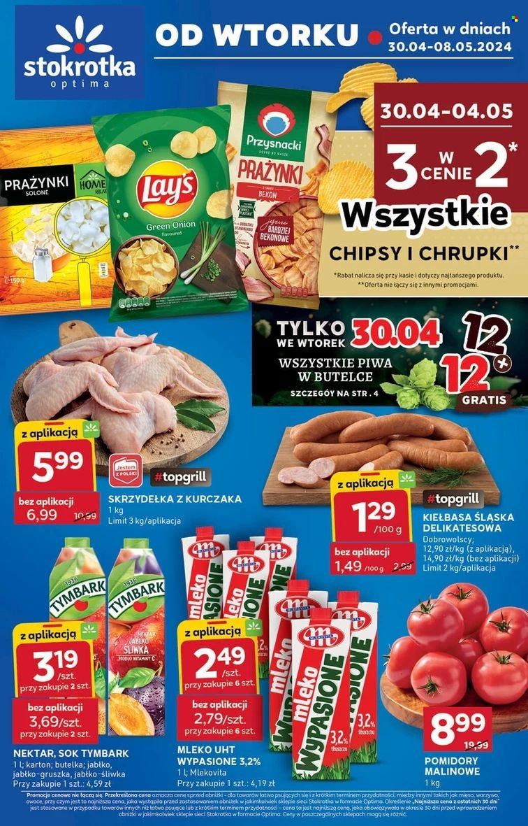 Gazetka Stokrotka Optima - 30.04.2024 - 8.05.2024. Strona 1