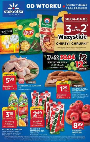 Gazetka Stokrotka Optima - 30.04.2024 - 8.05.2024.