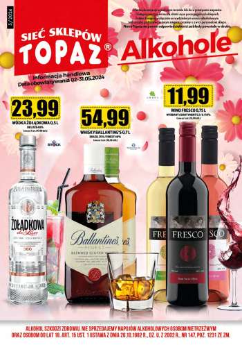 Gazetka Topaz - 2.05.2024 - 31.05.2024.