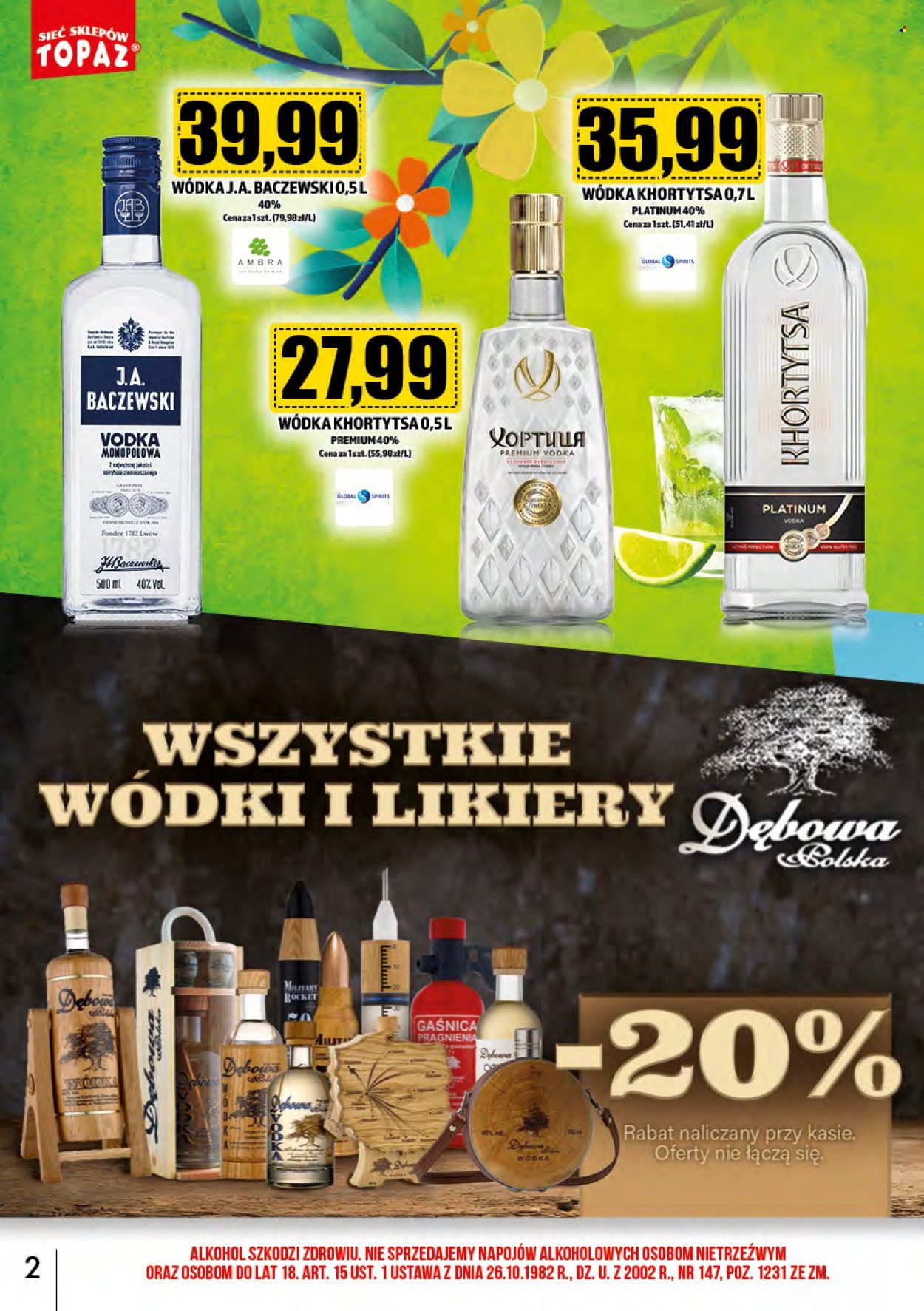 Gazetka Topaz - 2.05.2024 - 31.05.2024. Strona 2