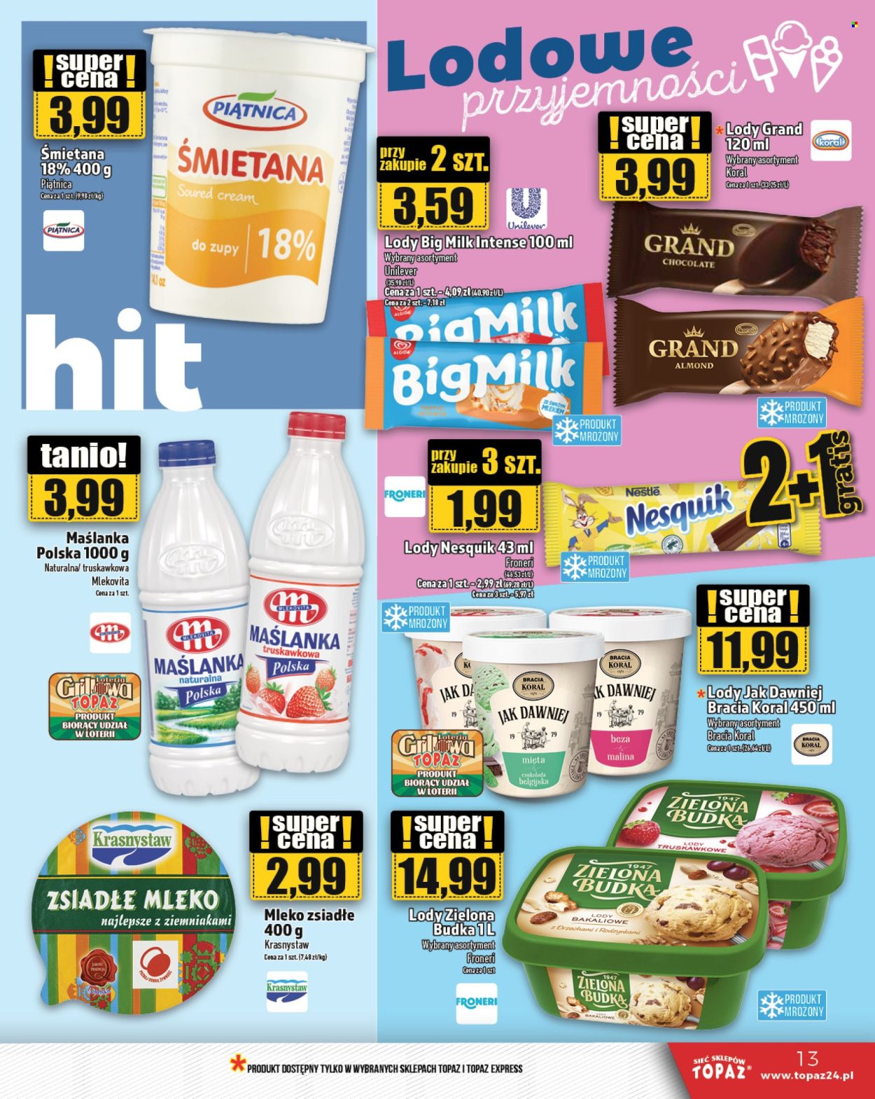 Gazetka Topaz - 2.05.2024 - 8.05.2024. Strona 13