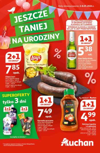 Gazetka Auchan - 2.05.2024 - 8.05.2024.