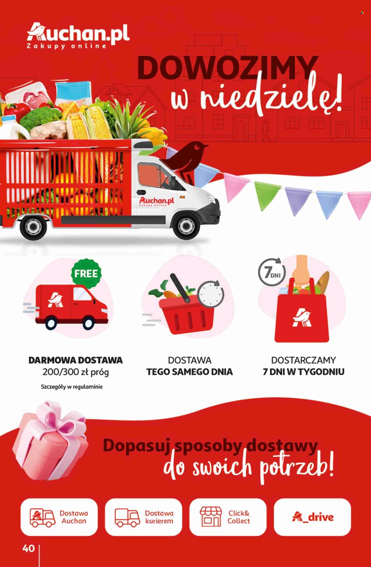 Gazetka Auchan - 2.05.2024 - 8.05.2024. Strona 40