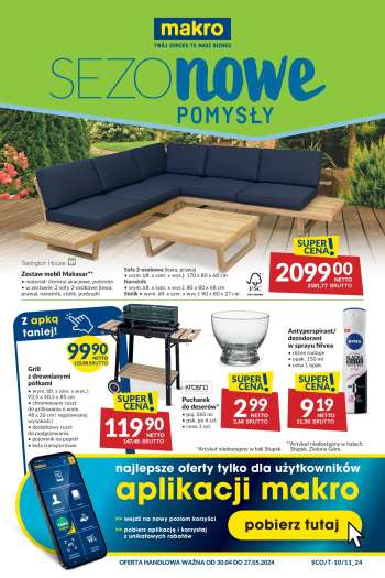 Gazetka Makro - 30.04.2024 - 27.05.2024.